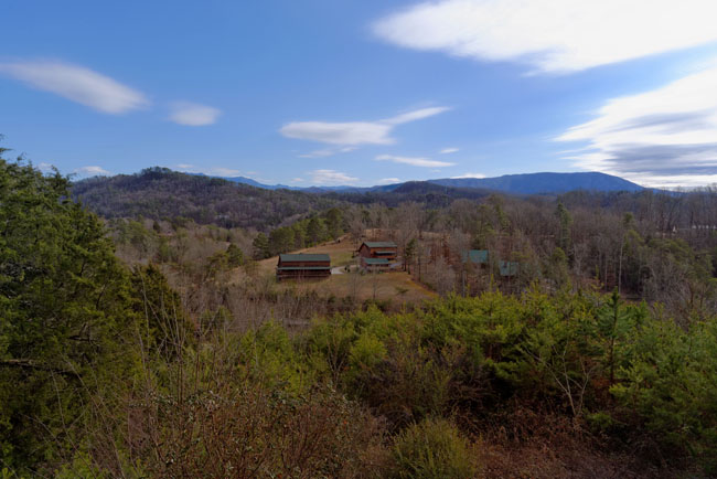 Pigeon Forge Cabin Rental Mountain View